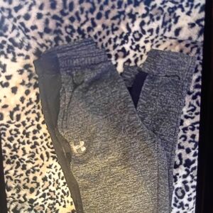 Under Armour Black and Gray Joggers